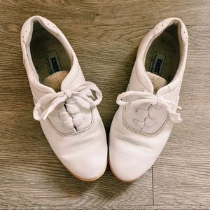 Vintage Keds 🔷 White Leather Keds Size 7